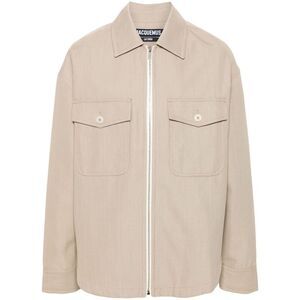 Modern Beige Outerwear Blouson for Men